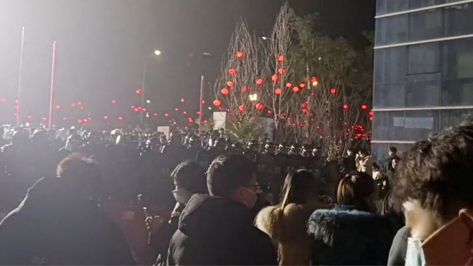 Showdown with police, suicide threats: Why China's Covid workers are protesting on streets