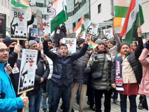 Indian diaspora in UK protests against BBC documentary on PM Modi