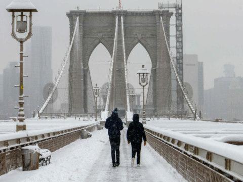 New York City to surpass 50-year record for first snowfall of season