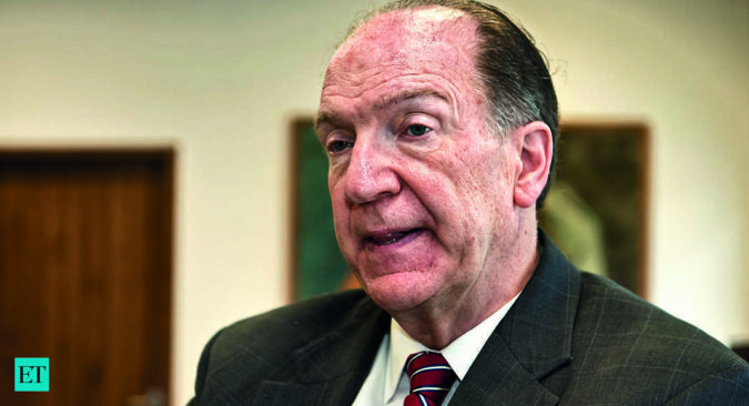 High interest rates a challenge for the global economy, says World Bank chief David Malpass