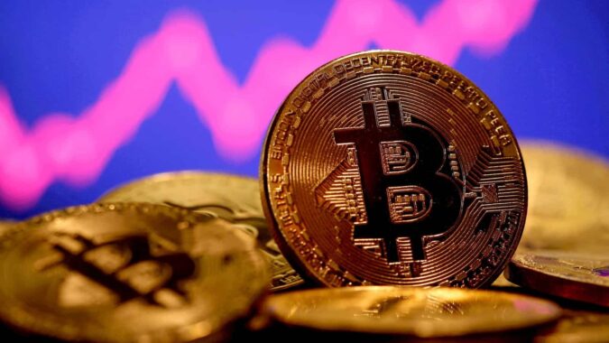 Bitcoin's value jumps above $22,000 as regulators dial down on crackdown