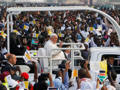 Pope Francis wraps up South Sudan trip, urges end to 'blind fury' of violence