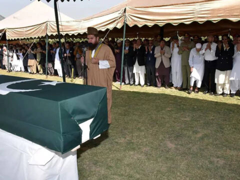 Pervez Musharraf laid to rest; several retired and serving military officers attend funeral prayers