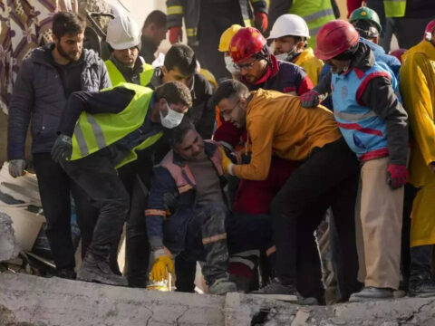 Syria: Turkey-Syria earthquake: Race to find survivors as quake toll tops 7,100