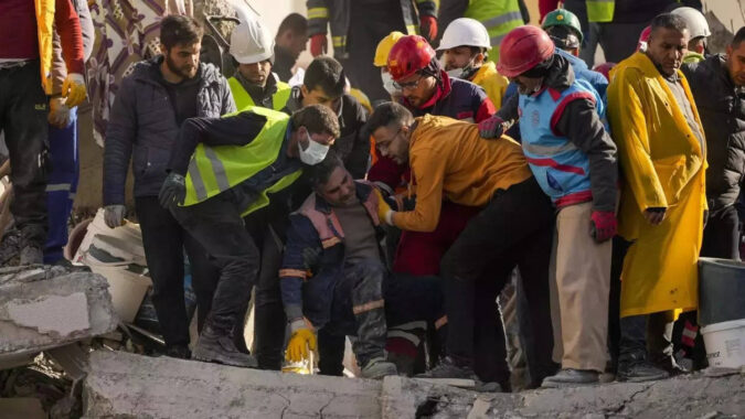 Syria: Turkey-Syria earthquake: Race to find survivors as quake toll tops 7,100