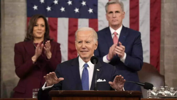 Biden: Biden says in State of Union that US is ‘unbowed, unbroken’