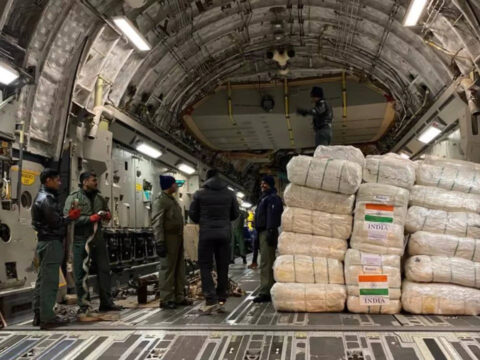 Syria: 7th Operation Dost flight reaches earthquake-hit Syria with over 23 tons of relief material