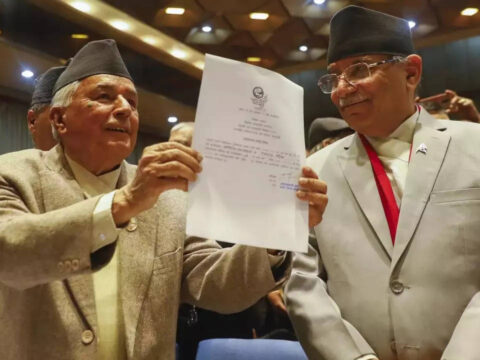 Nepal's ruling coalition in turmoil over PM's choice of presidential candidate, deputy PM and 3 other ministers quit