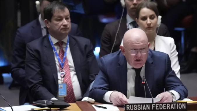 West: Russia's UN diplomat accuses West of arm twisting in vote isolating Moscow