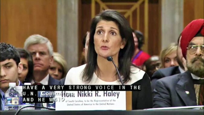 Nikki Haley says if voted to power, she will cut foreign aid to countries like China & Pakistan which hate America