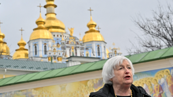 Yellen: US sending Ukraine another $1 billion, Janet Yellen says in Kyiv