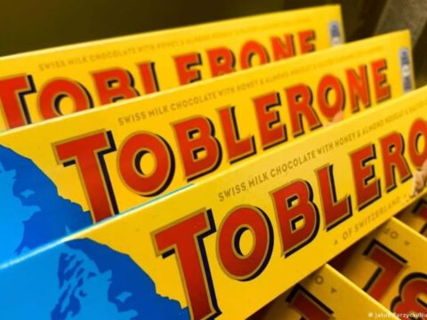 Chocolate brand Toblerone to stop using the iconic swiss mountain as its logo