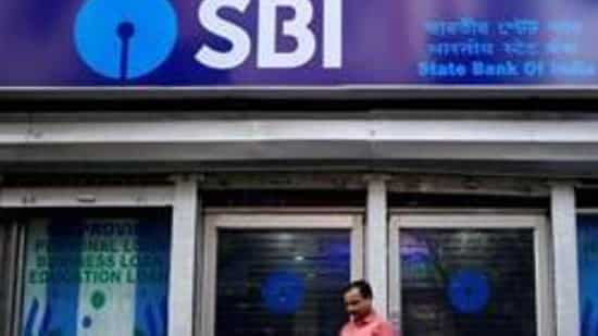 An SBI branch. (HT Archive)