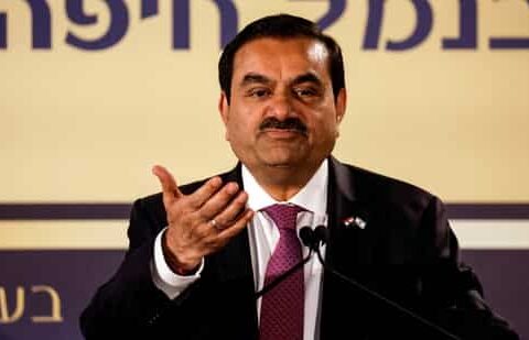 Adani Group refuted the reports in separate statements Tuesday, calling the Economic Times’ claims “baseless speculation.” (REUTERS)