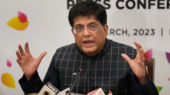 Union Minister of Commerce and Industry Piyush Goyal.(PTI)