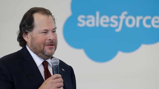 Salesforce chairman Marc Benioff. (AP)