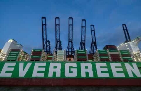 Taiwanese shipping giant Evergreen is set to hand out 60 months' of salary as bonus to selected employees. (Bloomberg)