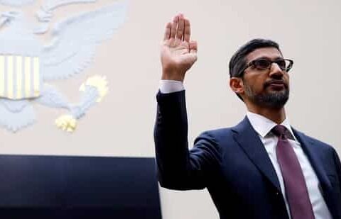 Google CEO Sundar Pichai. (Reuters)