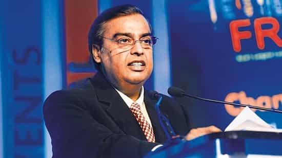 Ambani, who is Asia’s richest person, is the only Indian to enter the top 10 of the list.(File )