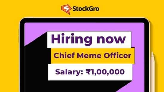 The chief meme officer will have to curate, ideate and share viral content to increase StockGro's presence. (LinkedIn)