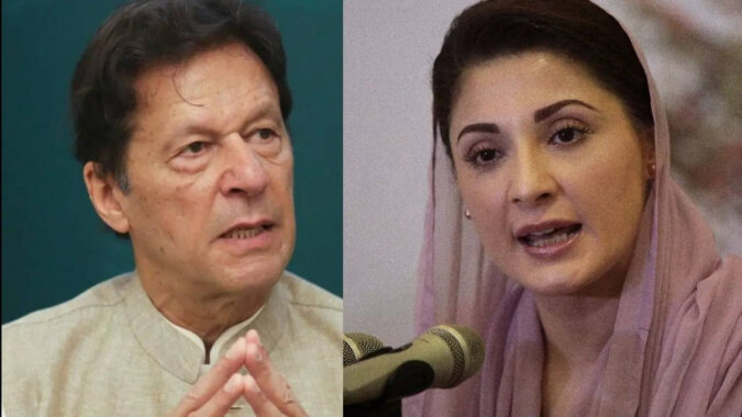 Khan: Pakistan: PML-N leader Maryam Nawaz mocks Imran Khan for avoiding arrest