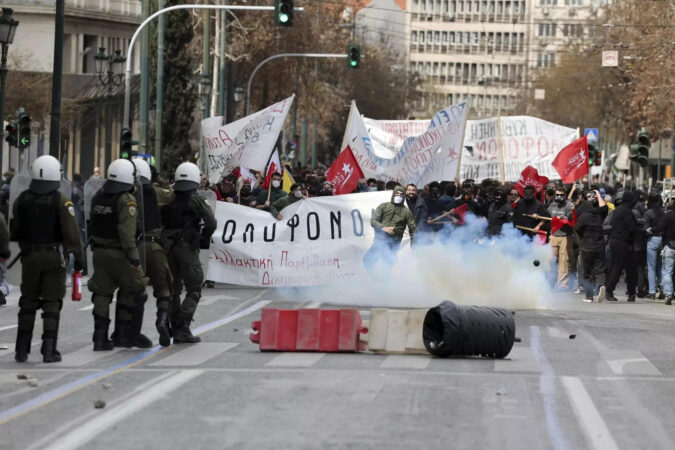 Greeks protest over deadly train crash, station master jailed pending trial