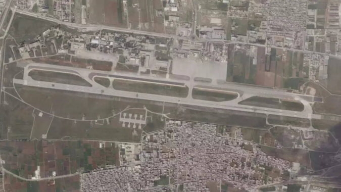 Satellite photos: Likely Israel strike damages Syria airport