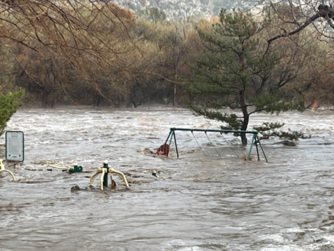 California: Storm breaches California river's levee, hundreds evacuate