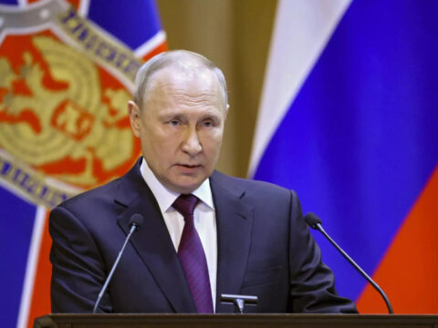 Putin: Drone crash shows Putin ready to expand conflict zone: Ukrainian official