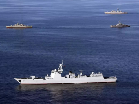 China, Russia, Iran hold joint naval drills in Gulf of Oman