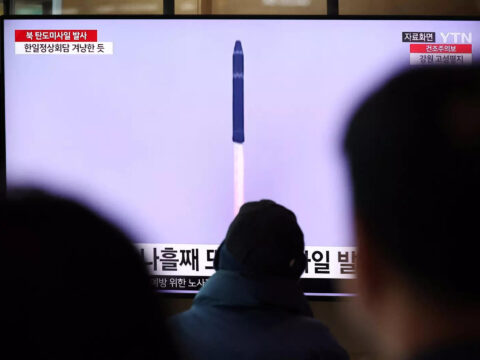 North: North Korea launches ICBM before South Korea-Japan summit