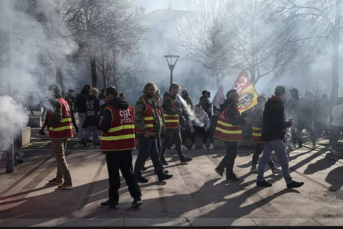 Protests rock France over raising of retirement age