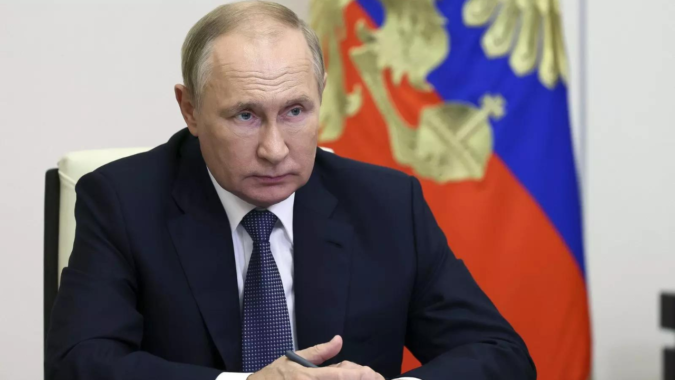 Putin: Putin visits Crimea on anniversary of its annexation from Ukraine