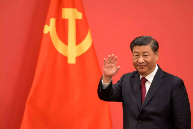 Chinese leader Xi Jinping arrives in Moscow to meet with Russian President Vladimir Putin