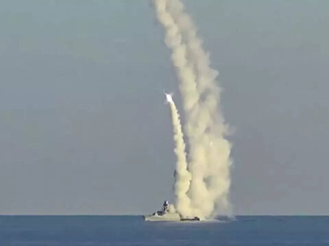 Ukraine says Russia cruise missiles blown up in transit in Crimea