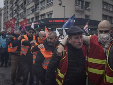 Macron: Dozens arrested in French protests after Macron govt survives no-confidence vote