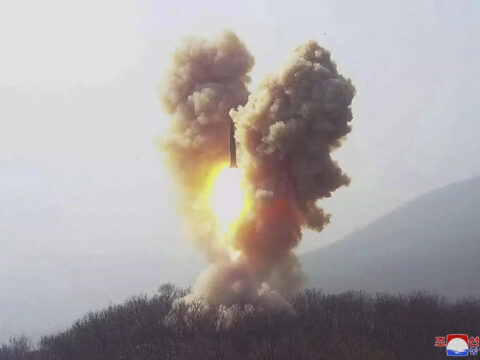 South Korea says North Korea test-fires cruise missiles