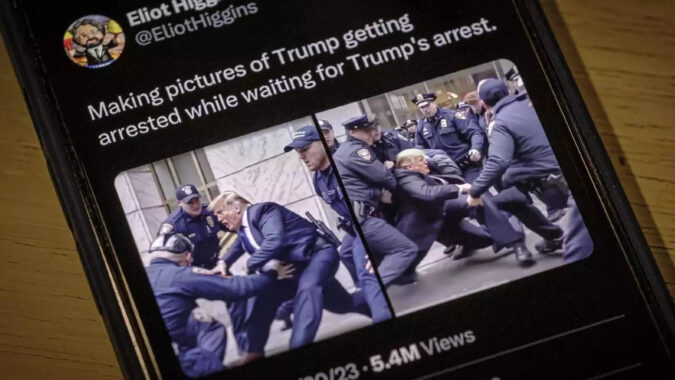 Trump: Trump arrested? Putin jailed? Fake AI images spread online