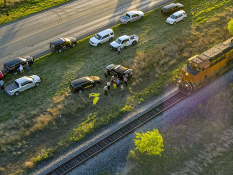 Texas: Two dead after 15 migrants found trapped in train in Texas