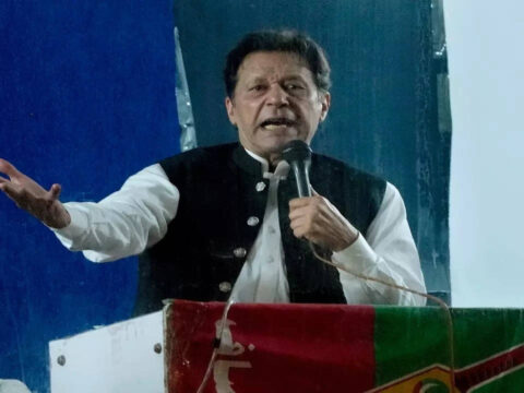 Pakistan's former PM Imran Khan holds rally at Minar-i-Pakistan despite threats