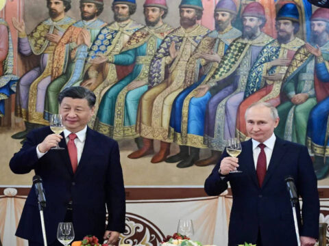 Putin says there's no Russia-China military alliance