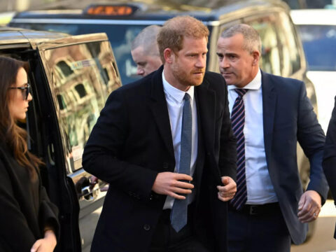 Prince Harry Arrives For UK Court Hearing: Prince Harry arrives for UK court hearing against Daily Mail publisher