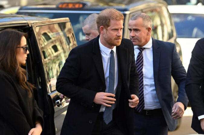 Prince Harry Arrives For UK Court Hearing: Prince Harry arrives for UK court hearing against Daily Mail publisher