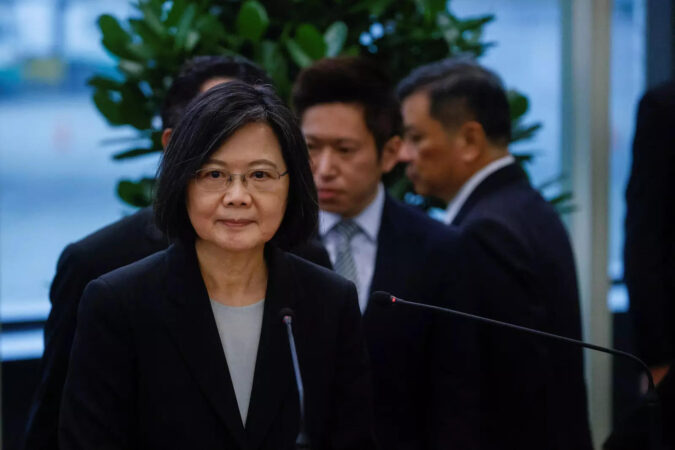 Taiwan president defiant after China threatens retaliation for US trip