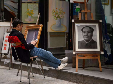 China'S Art Market: China's 'art factory' painters turn from fakes to originals