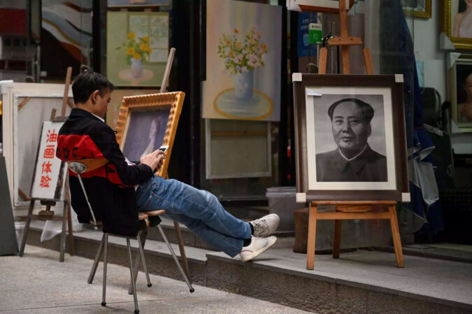 China'S Art Market: China's 'art factory' painters turn from fakes to originals