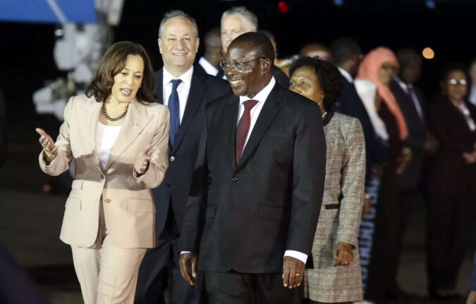 Harris Visit To Tanzania: Harris enters the fray over democracy with visit to Tanzania