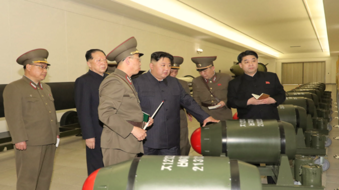 Kim Jong-un’s rare display of nuclear warheads sends chilling message