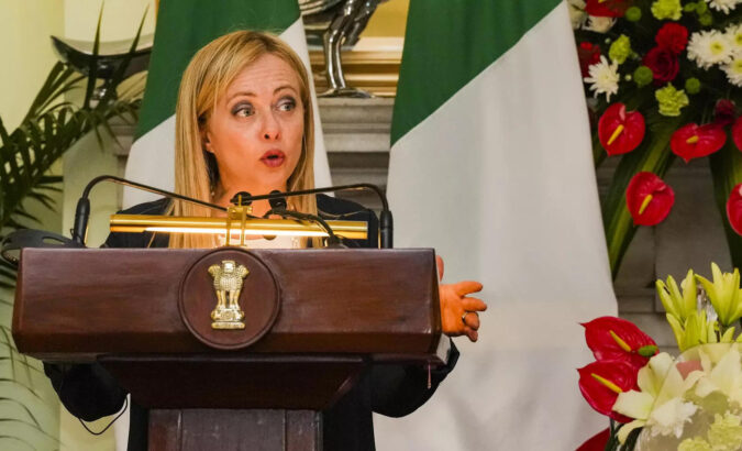 Meloni: Prime Minister Meloni's party looks to shield Italian language from foreign contamination