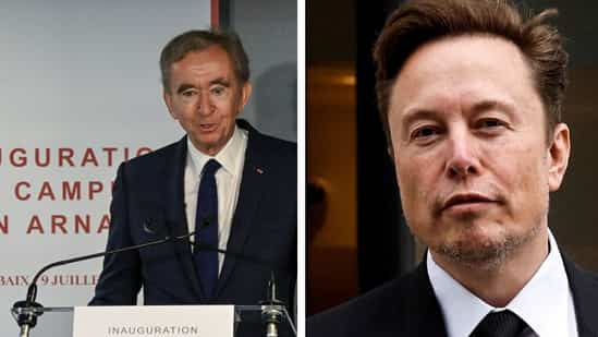 Bernard Arnault and Elon Musk.